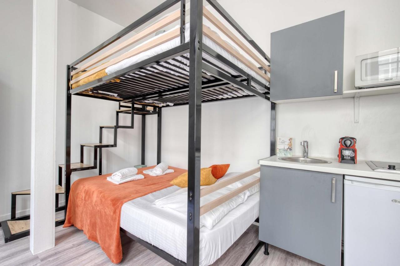 New & Design Studios In The Heart Of Le Marais Paris Eksteriør bilde